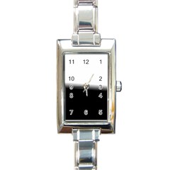 Gradient Rectangle Italian Charm Watch