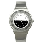 Gradient Stainless Steel Watch Front