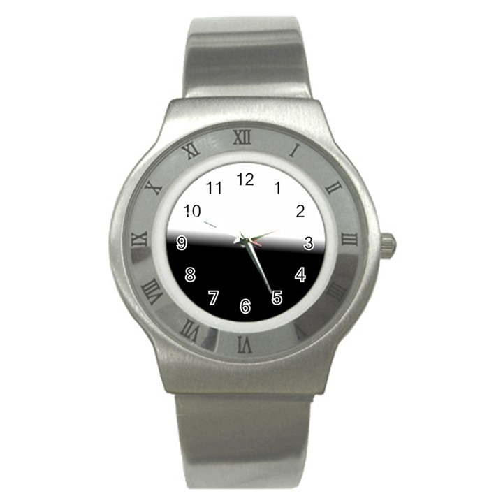 Gradient Stainless Steel Watch