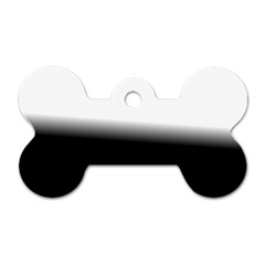 Gradient Dog Tag Bone (Two Sides)