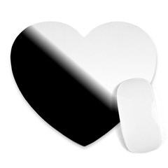 Gradient Heart Mousepads by Sparkle