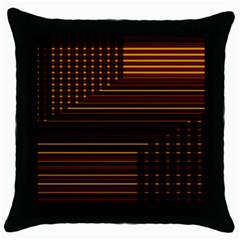 Gradient Throw Pillow Case (Black)