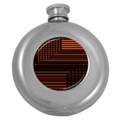 Gradient Round Hip Flask (5 oz)