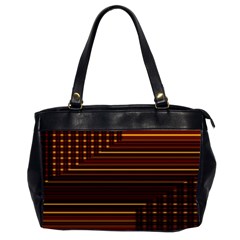 Gradient Oversize Office Handbag (2 Sides)