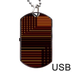 Gradient Dog Tag USB Flash (Two Sides)