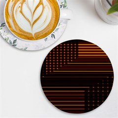 Gradient UV Print Round Tile Coaster