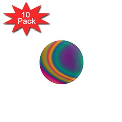 Gradientcolors 1  Mini Magnet (10 Pack)  by Sparkle