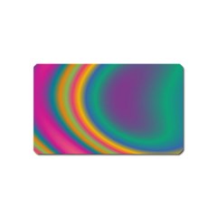 Gradientcolors Magnet (name Card) by Sparkle