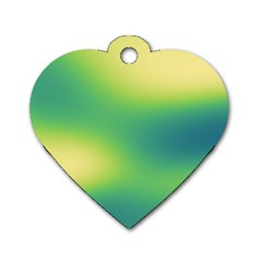 Gradientcolors Dog Tag Heart (two Sides) by Sparkle