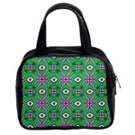 Abstract Illustration With Eyes Classic Handbag (Two Sides) Front