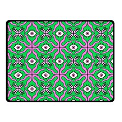 Abstract Illustration With Eyes Double Sided Fleece Blanket (small)  by SychEva