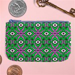 Abstract Illustration With Eyes Large Coin Purse Front