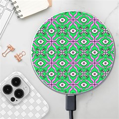 Abstract Illustration With Eyes Wireless Charger