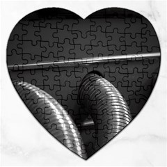 Tubes Of Power Jigsaw Puzzle (heart) by DimitriosArt