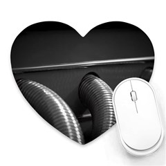 Tubes Of Power Heart Mousepads by DimitriosArt