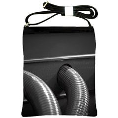 Tubes Of Power Shoulder Sling Bag by DimitriosArt