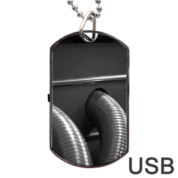 Tubes of power Dog Tag USB Flash (Two Sides)