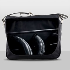 Tubes Of Power Messenger Bag by DimitriosArt