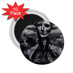 Bw Creepy Fantasy Scene Artwork 2 25  Magnets (10 Pack) 