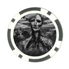 Bw Creepy Fantasy Scene Artwork Poker Chip Card Guard by dflcprintsclothing