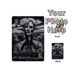 Bw Creepy Fantasy Scene Artwork Playing Cards 54 Designs (Mini) Front - Spade2