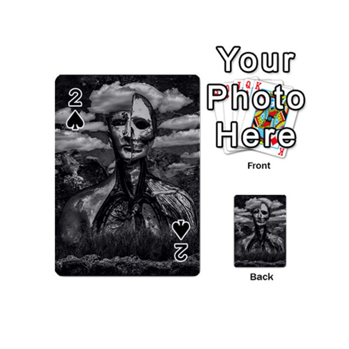 Bw Creepy Fantasy Scene Artwork Playing Cards 54 Designs (Mini)