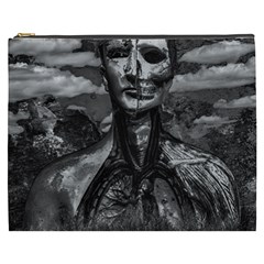 Bw Creepy Fantasy Scene Artwork Cosmetic Bag (xxxl) by dflcprintsclothing