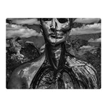 Bw Creepy Fantasy Scene Artwork Double Sided Flano Blanket (Mini)  35 x27  Blanket Back