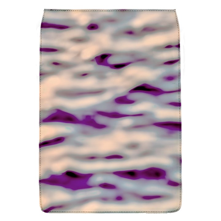 Orange  Waves Abstract Series No1 Removable Flap Cover (S)