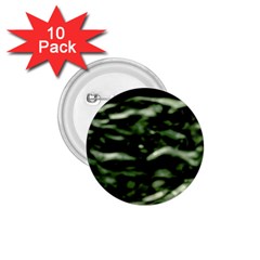 Green  Waves Abstract Series No5 1 75  Buttons (10 Pack) by DimitriosArt