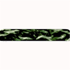 Green  Waves Abstract Series No5 Small Bar Mats by DimitriosArt