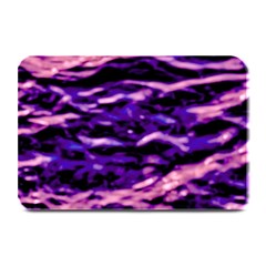 Purple  Waves Abstract Series No1 Plate Mats by DimitriosArt