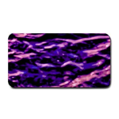 Purple  Waves Abstract Series No1 Medium Bar Mats by DimitriosArt