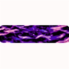 Purple  Waves Abstract Series No1 Large Bar Mats by DimitriosArt