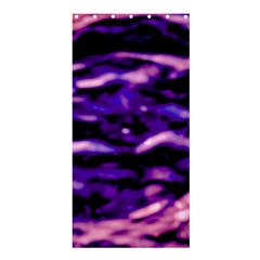 Purple  Waves Abstract Series No1 Shower Curtain 36  X 72  (stall)  by DimitriosArt