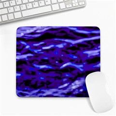 Purple  Waves Abstract Series No2 Large Mousepads by DimitriosArt