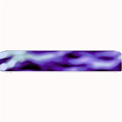 Purple  Waves Abstract Series No3 Small Bar Mats by DimitriosArt