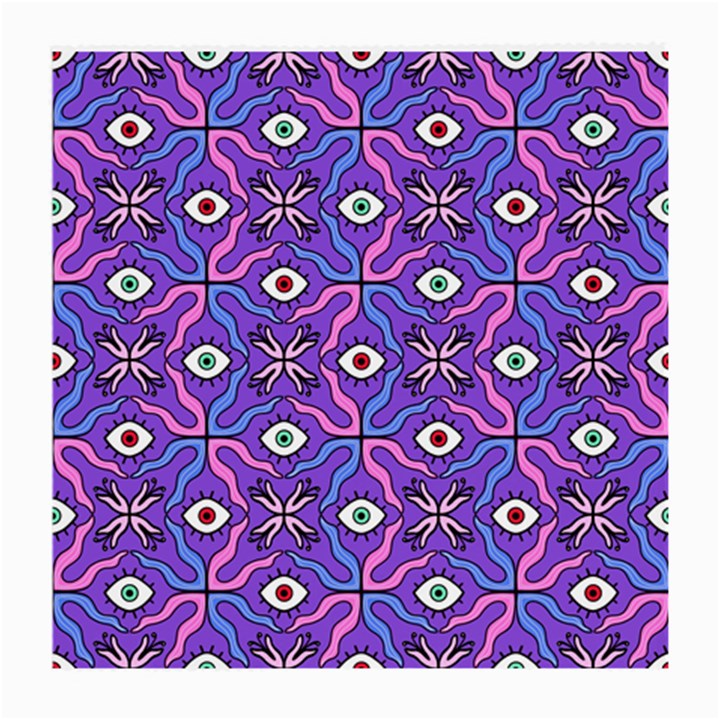 Abstract Illustration With Eyes Medium Glasses Cloth