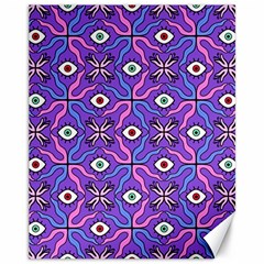 Abstract Illustration With Eyes Canvas 11  X 14  by SychEva