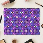 Abstract Illustration With Eyes Cosmetic Bag (XL) Back