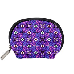 Abstract Illustration With Eyes Accessory Pouch (small) by SychEva