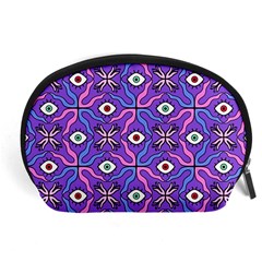 Abstract Illustration With Eyes Accessory Pouch (large) by SychEva