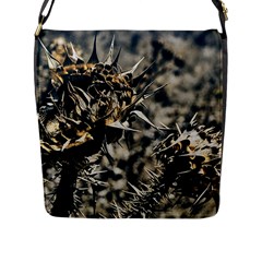 I’m A Dangerous Flap Closure Messenger Bag (l) by DimitriosArt