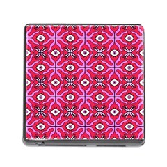 Abstract Illustration With Eyes Memory Card Reader (square 5 Slot) by SychEva