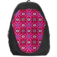 Abstract Illustration With Eyes Backpack Bag by SychEva