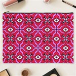 Abstract Illustration With Eyes Cosmetic Bag (XXXL) Front