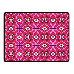 Abstract Illustration With Eyes Double Sided Fleece Blanket (small)  by SychEva