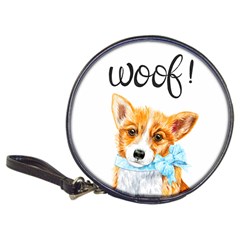 Welsh Corgi Pembrock With A Blue Bow Classic 20-cd Wallets by ladynatali