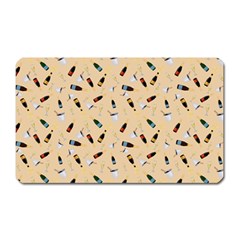 Festive Champagne Magnet (rectangular) by SychEva