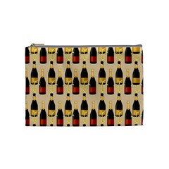 Champagne For The Holiday Cosmetic Bag (medium) by SychEva